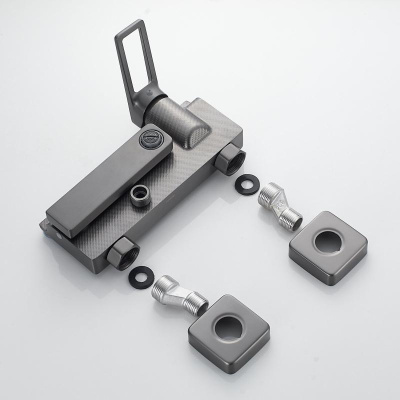 Душевая система Shevanik S6826T, оружейная сталь фото в интернет-магазине Русалия