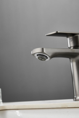 Смеситель для раковины HAIBA цвет: оружейная сталь (HB10719-3) фото в интернет-магазине Русалия