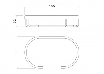 Мыльница решетка AQUATEK AQ4956CR фото в интернет-магазине Русалия