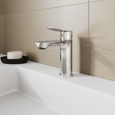 Смеситель для умывальника Milardo Demi (DEMSB00M01) фото в интернет-магазине Русалия