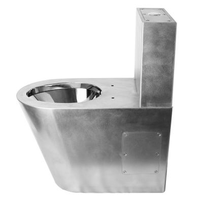 Унитаз - компакт из нержавеющей стали УНсбА Тругор фото в интернет-магазине Русалия