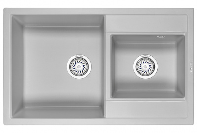 Кухонная мойка GRANULA (8201, СЛАНЕЦ) фото в интернет-магазине Русалия