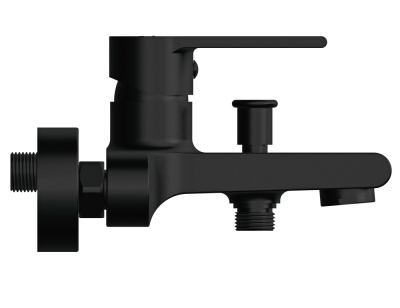 Смеситель для ванны Brasko Black А63108 черный Cersanit фото в интернет-магазине Русалия