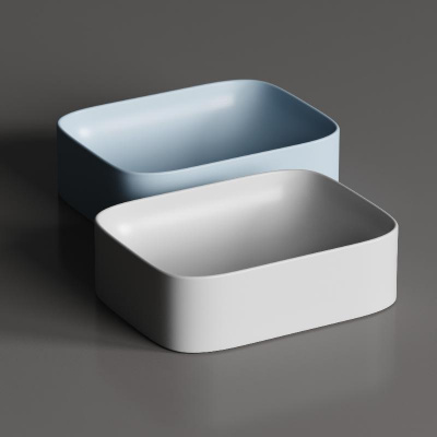 Умывальник чаша накладная прямоугольная Element 505*380*150мм CN6052 Ceramica Nova фото в интернет-магазине Русалия