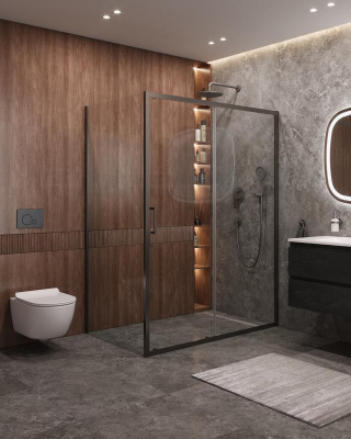 Душевой уголок CEZARES MOLVENO-AH-11-160/90-C-GM-IV фото в интернет-магазине Русалия