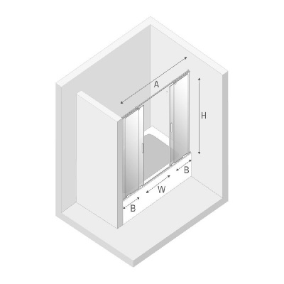 Шторка для ванны NEW TRENDY SMART 130x150 EXK-4103 (хром) фото в интернет-магазине Русалия