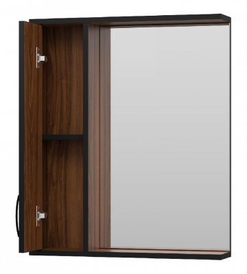 Зеркальный шкаф Кедр 60 левый П-Кед04060-011Л Misty фото в интернет-магазине Русалия