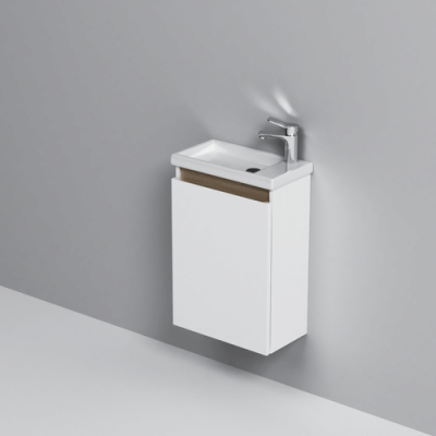 M85AFHX0451WG X-Joy, База под раковину, подвесная, 45 см, 1 дверца, белый глянец Am.Pm фото в интернет-магазине Русалия