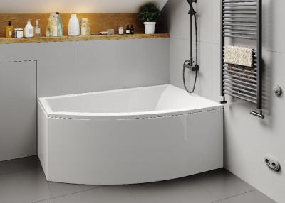 Акриловая ванна VAGNERPLAST VERONELA OFFSET 160x105 Right VPBA160VEA3PX-04 фото в интернет-магазине Русалия