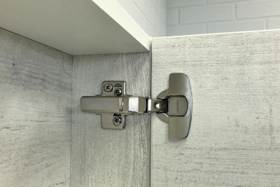 COMFORTY. Зеркало-шкаф "Никосия-70" дуб белый фото в интернет-магазине Русалия