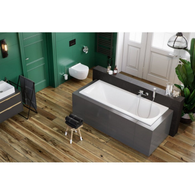 Акриловая ванна EXCELLENT Aurum Slim 170x70 WAEX.AUR17WHS фото в интернет-магазине Русалия