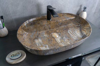 Раковина накладная Gid Mnc346T фото в интернет-магазине Русалия