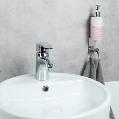 Дозатор жидкого мыла FIXSEN PRACTICA FX-800B, хром фото в интернет-магазине Русалия