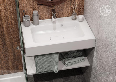 Раковина AQUATON Ричмонд 80 1A70593KRD010 фото в интернет-магазине Русалия