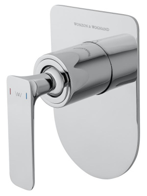 Смеситель для душа встраиваемый WONZON & WOGHAND SHARK, Хром (WW-484700-CR) фото в интернет-магазине Русалия