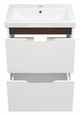 Тумба Лайм 60 с раковиной Cersanit Como 60 Misty фото в интернет-магазине Русалия