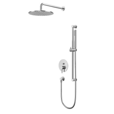 Система для душа скрытого монтажа WHITECROSS Y YSET05NIB (брашированный никель) фото в интернет-магазине Русалия