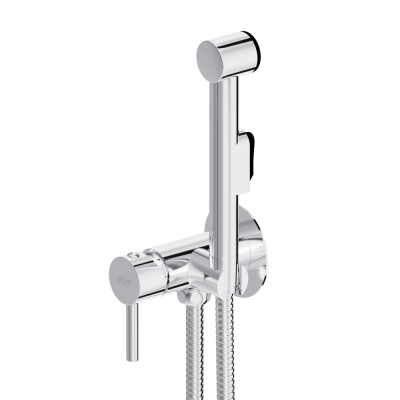 D3075000 Logic смеситель с гигиеническим душем, встроенный, цвет хром фото в интернет-магазине Русалия