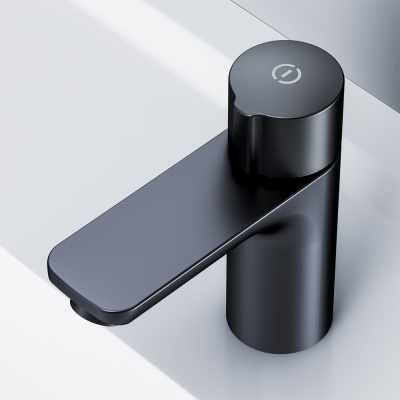 F85A02522 X-Joy TouchReel смеситель д/умывальника, чёрный, шт. фото в интернет-магазине Русалия