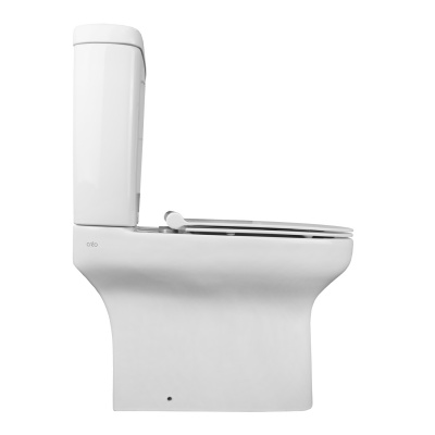 Унитаз-компакт с крышкой микролифт ARLES AS1002+AS1003+AS1001T Creo Ceramique фото в интернет-магазине Русалия