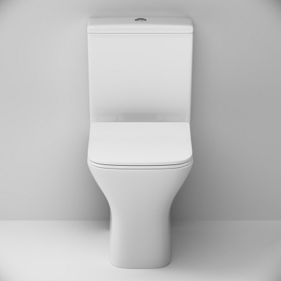 C908601SC Gem унитаз-компакт  без ободка с сиденьем микролифт Am.Pm фото в интернет-магазине Русалия