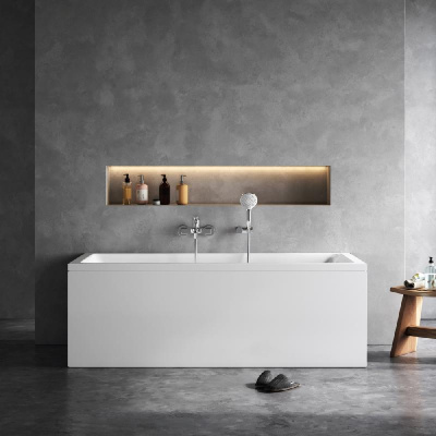 W93A-170-075W-A Gem, ванна акриловая 170x75 см фото в интернет-магазине Русалия