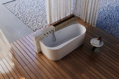 Акриловая ванна ABBER AB9494-1.7 170х78х58 см фото в интернет-магазине Русалия