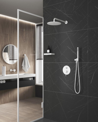 Душевая система встроенная Timo Saona белый матовый (SX-2369/16SM) фото в интернет-магазине Русалия