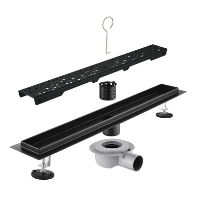 Трап для душа 60см Savol S-DL03H-60, черный фото в интернет-магазине Русалия