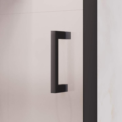 Душевая дверь RGW PA-017B 1500, стекло матовое-сатинат, профиль черный фото в интернет-магазине Русалия