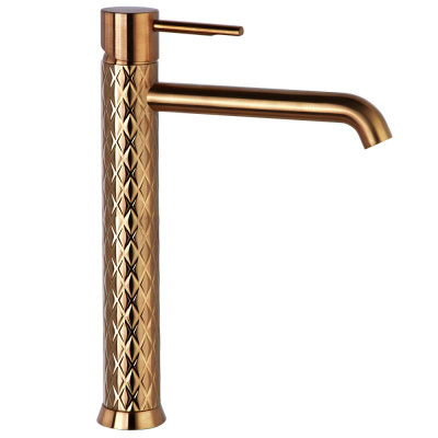 Смеситель высокий для раковины чаши ODISEA JOYA 590201CUC медь Ramon Soler фото в интернет-магазине Русалия