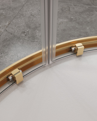 Душевой уголок CEZARES MOLVENO-R-2-100-C-BORO-IV фото в интернет-магазине Русалия