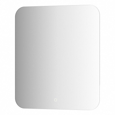 Зеркало  с LED-подсветкой настенное OPTI DEFESTO 60x70 см, DF 2816S фото в интернет-магазине Русалия