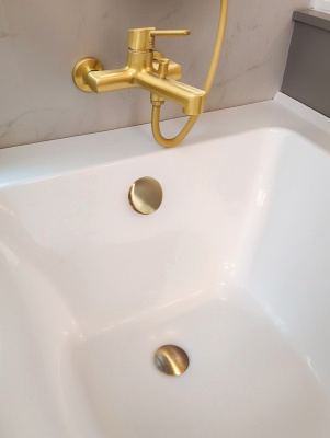 Слив-перелив для ванны AltroBagno BD 070306 Br фото в интернет-магазине Русалия