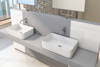 Раковина накладная Олимпия 56 4640021064269 Kirovit фото в интернет-магазине Русалия