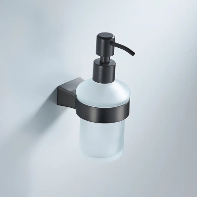 Дозатор жидкого мыла Shevanik SG5744T, оружейная сталь фото в интернет-магазине Русалия