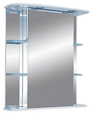 Зеркальный шкаф Магнолия 65 левый Э-Маг04065-01СвЛ Misty фото в интернет-магазине Русалия