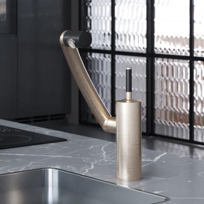 290007264 Arc, смеситель для кухни, никель фото в интернет-магазине Русалия