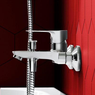 D4011000 Prime new cмеситель для ванны и  душа фото в интернет-магазине Русалия D4011000 Prime new cмеситель для ванны и  душа фото в интернет-магазине Русалия