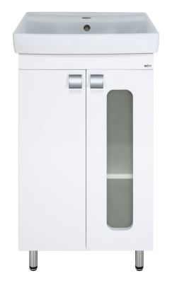 Тумба Урал 50 с раковиной Cersanit Como 50 Misty фото в интернет-магазине Русалия