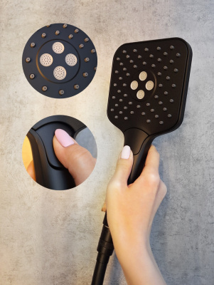 Душевая система с термостатом AltroBagno Lamberto 040412 MB AltroBagnoLamberto040412MB фото в интернет-магазине Русалия