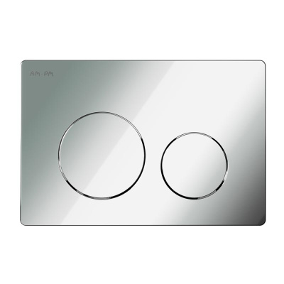 I090151 PrimeFit L, клавиша для инсталляции пластик, хром глянцевый Am.Pm фото в интернет-магазине Русалия