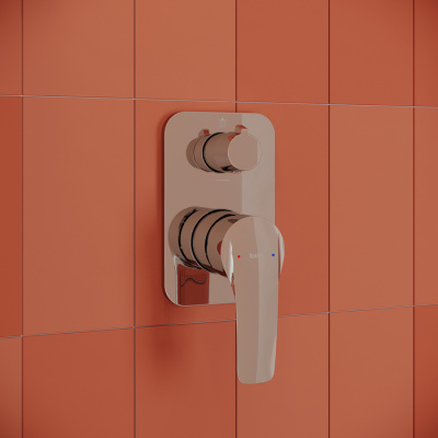 Встраиваемый смеситель с двумя выходами IDDIS Ray (RAYSB00i67) фото в интернет-магазине Русалия