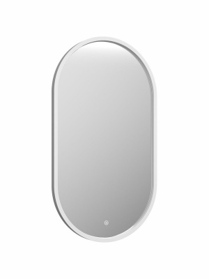 Зеркало с подсветкой Prime White 450x800 ореольная подсветка ЗЛП1099 Continent фото в интернет-магазине Русалия