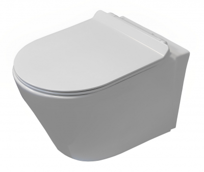 Унитаз ORTLER Aria подвесной безободковый Cerutti SPA CT7182 фото в интернет-магазине Русалия