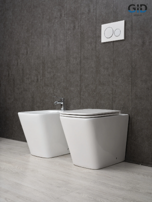 Биде напольное Gid BDN-54 21108 белый 54.5x36.5x41.5 фото в интернет-магазине Русалия