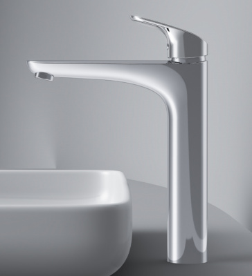 F8092000 Like, смеситель д/умывальника излив 170 мм, хром, шт. фото в интернет-магазине Русалия