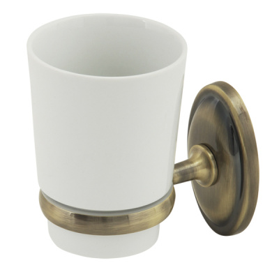 Стакан настенный VR.BNR-7840.BR Bonjour Bronzo Veragio фото в интернет-магазине Русалия