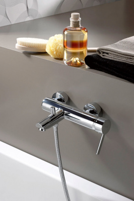 Смеситель для ванны наружнего монтажа однорычажный DRAKO 3305S Ramon Soler фото в интернет-магазине Русалия