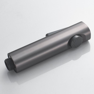 Гигиенический душ со смесителем Shevanik S4005T-1, оружейная сталь фото в интернет-магазине Русалия